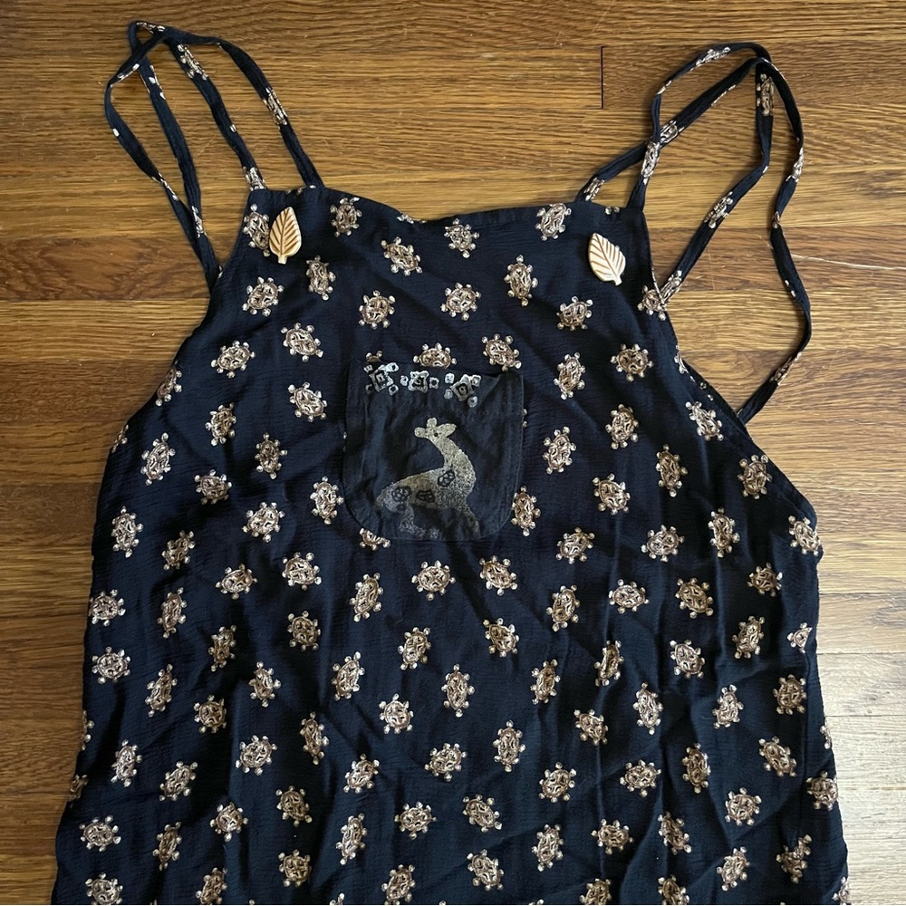 SOLD vintage Nina Piccalino rayon dress maxi Llama 12 jumper boho hippie